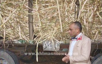 اثناء معاينة الشاحنة 