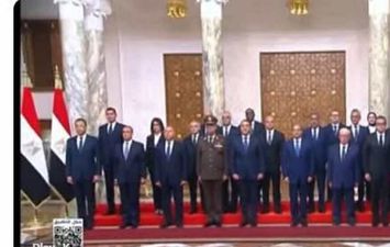 التشكيل الوزاري الجديد مع الرئيس السيسي
