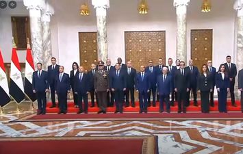 التشكيل الوزاري الجديد مع الرئيس السيسي