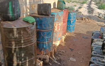 المواد البترولية المضبوطة 