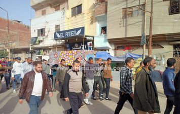 جانب من الجنازة