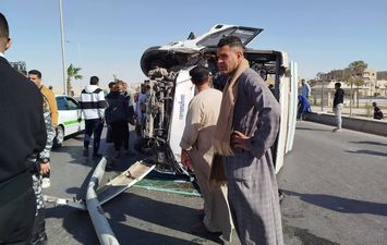 جانب من الحادث 