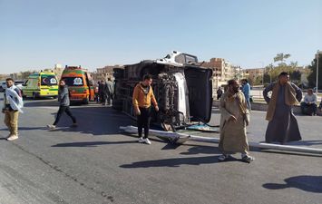 جانب من الحادث 