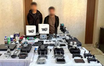 جانب من المضبوطات 