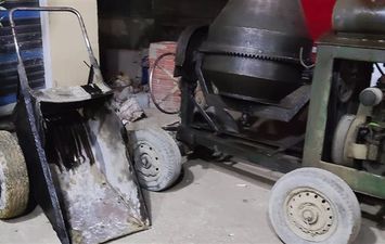 جانب من المضبوطات 