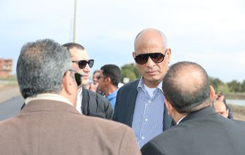 جانب من تفقد أعمال الرصف 