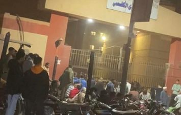 جانب من خروج الجثامين 