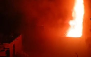 حريق المنوفية 