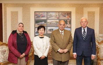 رئيس شركة نهضة مصر ووفد شركة تيدا