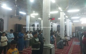 صلاة التراويح بمساجد كفر الشيخ 