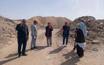 غلق مقلب القمامة 