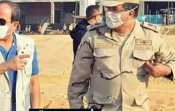 محافظ قنا الجديد مع الرئيس السيسي 