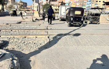 مزلقان الكوبرى الجديد بمدينة الواسطى 