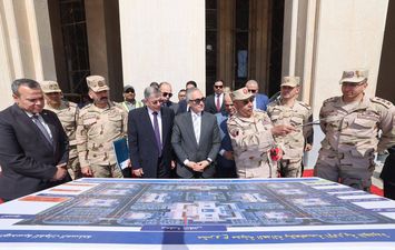 وزير العدل يتفقد مشروع مدينة العدالة بالعاصمة الجديدة