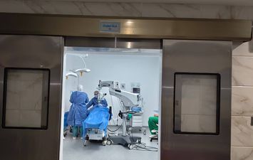 إنقاذ بصر بحار أوكراني في مستشفى الرمد ببورسعيد 