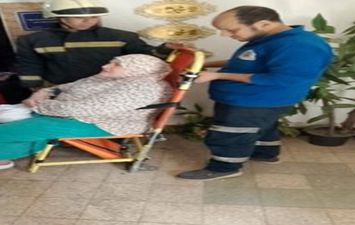 استجابة فورية من أمن القاهرة لاستغاثة سيدة غير قادرة على الحركة