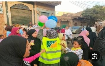 توزيع البالون الطائر