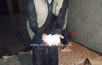 الثلوج تتساقط على مطروح 