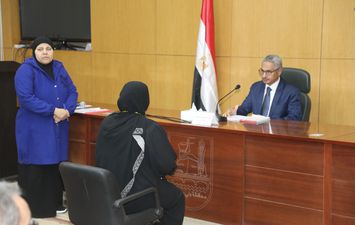 اللقاء المفتوح للمواطنين ببنى سويف 