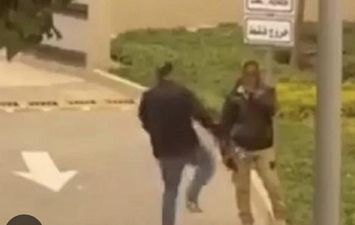 المتهم بالتعدي على فرد أمن كومباوند التجمع