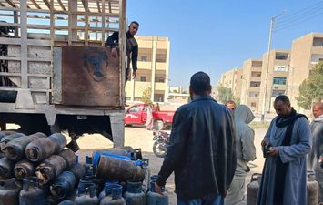 توزيع اسطوانات البوتاجاز 