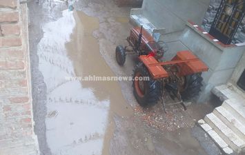 آثار الأمطار بشوارع كفر الشيخ 