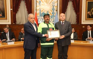 جانب من التكريم