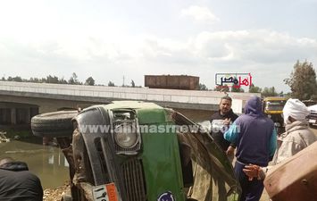 جانب من الحادث 