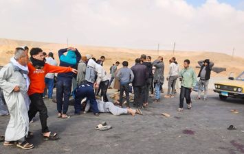 جانب من الحادث 