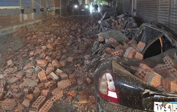 جانب من الحادث 