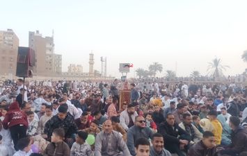 جانب من صلاة العيد بالمنيا 