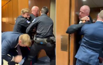 جندي امريكي في الكونجرس