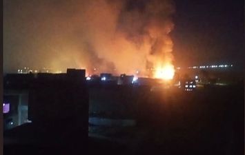 حريق القنطرة غرب 