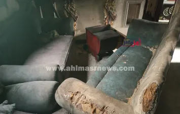 حريق شقة 