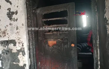 حريق شقة 