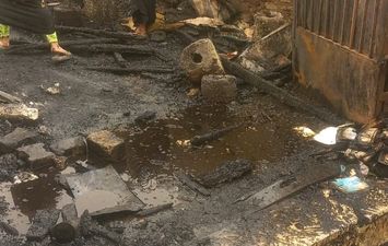 حريق في بضائع 