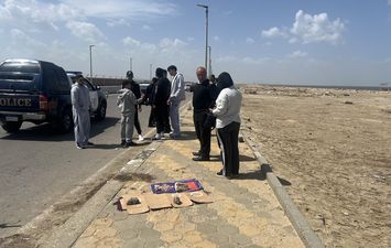 فى أول أيام العيد &hellip;  شخص  و إصابة آخر  اثر سقوطهما من دراجة بخارية على طريق غرب بورسعيد