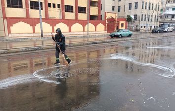 مسح مياه الأمطار