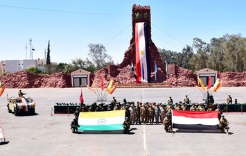 انطلاق التدريب المصري الهندي المشترك