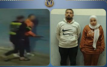  مشاجرة بين سيدة وطليقها في المعصرة