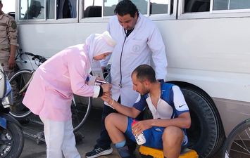  أعمال التأمين الطبي لبطولة الجمهورية للدراجات