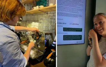 مقهى في ستوكهولم