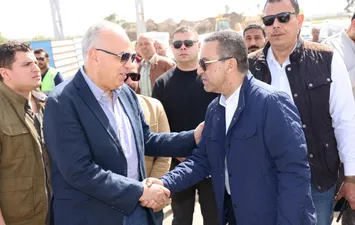 استقبال وزير الري 