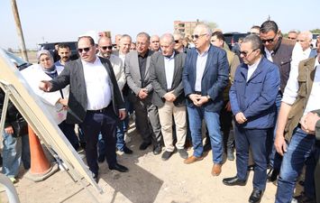 استقبال وزير الري 