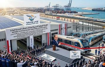 السيسي يشهد انطلاق أول إنتاج لمصنع القطارات ببورسعيد