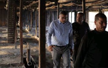 باخرة عالقة