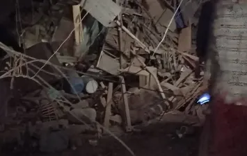 جانب من الانهيار