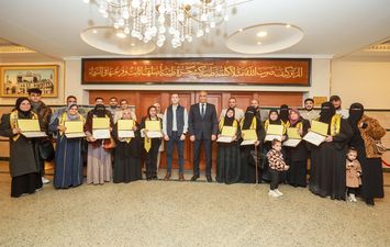 جانب من التكريم 