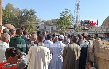 جانب من الجنازة