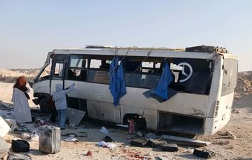 جانب من الحادث 